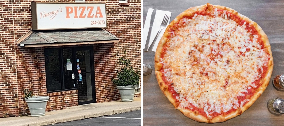 Vincenzo's Pizza Menu